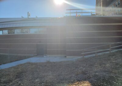 Healthcare facility pharmacy exterior - patient care facility design, Sioux Falls SD