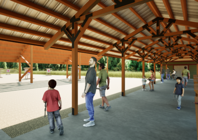 SD Game Fish Parks Outdoor Campus East Archery Expansion Phase 1 Sioux Falls South Dakota Stone Group Architects