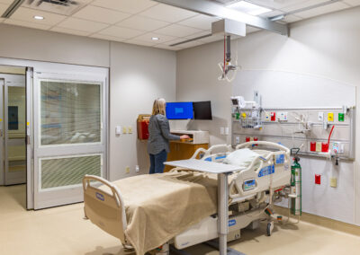 VA hospital ward renovation interior - veterans affairs medical renovation, Missouri