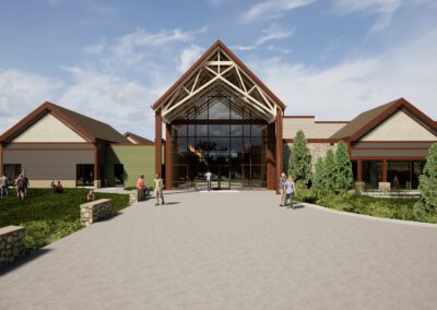 SD Game Fish Parks Outdoor Campus East Archery Expansion Phase 2 Sioux Falls South Dakota Stone Group Architects
