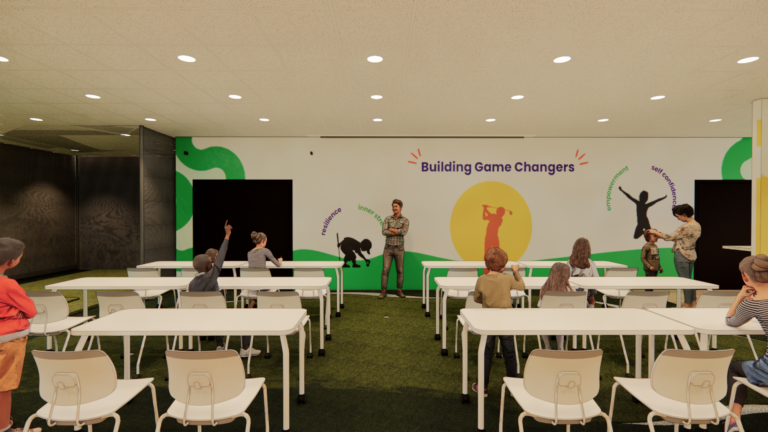 First Tee Sioux Falls golf facility design - youth recreation architecture, Sioux Falls South Dakota
