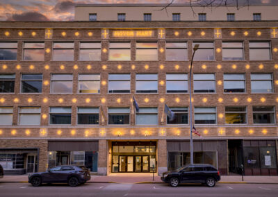 Motor Mart Commerce Building renovation - adaptive reuse design, Sioux City IA