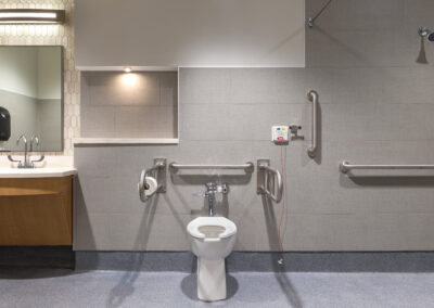 VA medical ward patient privacy renovation - healthcare architecture, Missouri