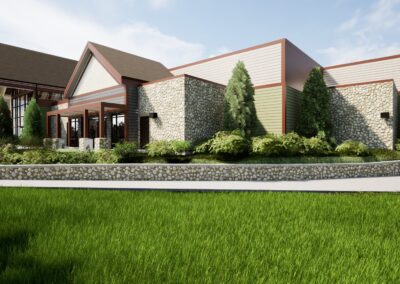 SD Game Fish Parks Outdoor Campus East Archery Expansion Phase 2 Sioux Falls South Dakota Stone Group Architects