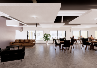 Jitters Tenant rendering - retail design and tenant improvement