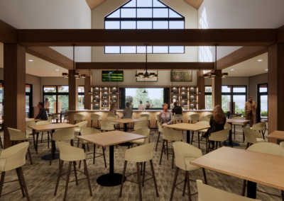 Brookings Country Club clubhouse addition - golf clubhouse design and architecture, Brookings SD