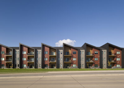 Retreat on 22nd building design - residential apartment architecture, Sioux Falls