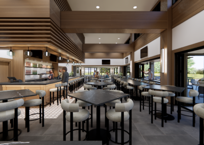 Elmwood Golf Course Clubhouse member experience - private club renovation, Sioux Falls SD