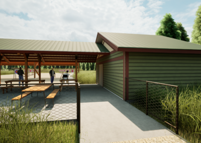 SD Game Fish Parks Outdoor Campus East Archery Expansion Phase 1 Sioux Falls South Dakota Stone Group Architects