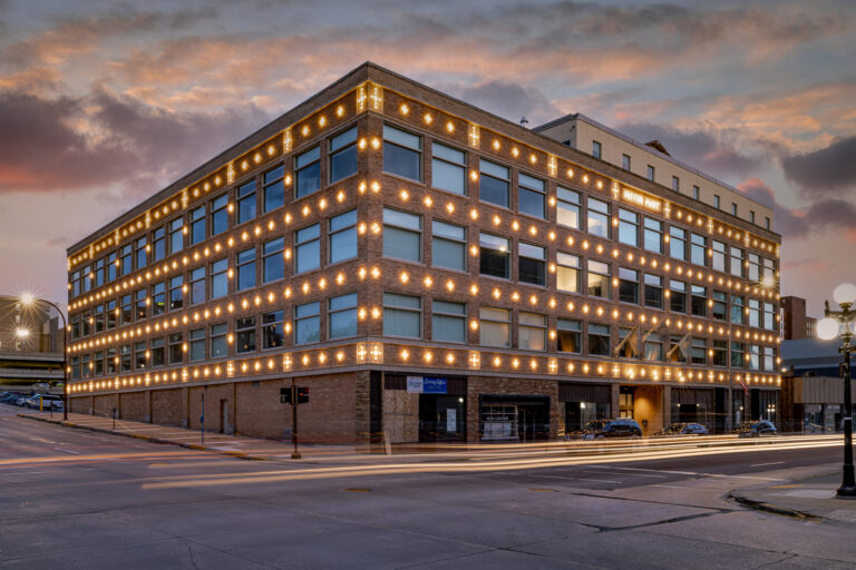 Motor Mart Commerce Building - historic commercial renovation, Sioux City Iowa
