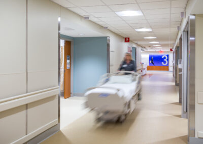 VA relocated medical ward entry - veterans healthcare design, Columbia MO