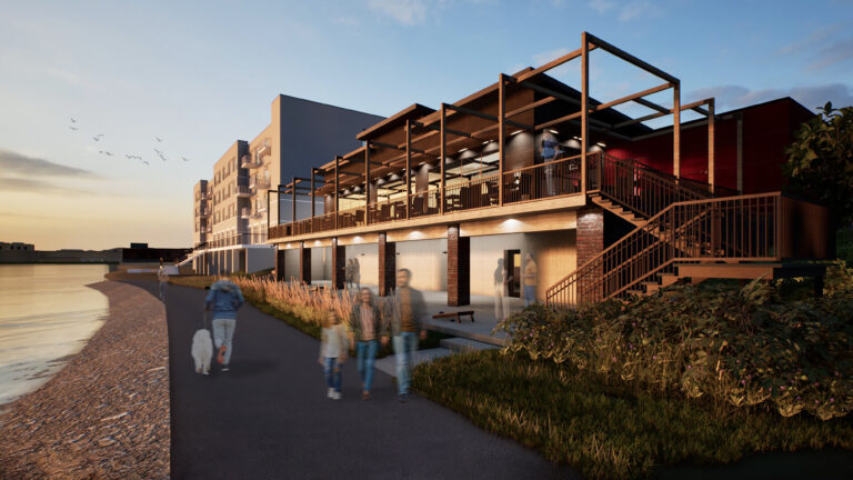 Big Lost Meadery exterior - commercial hospitality renovation, Sioux Falls SD