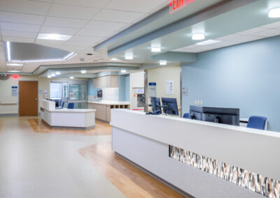 VA Columbia medical ward renovation final - patient care facility, Missouri