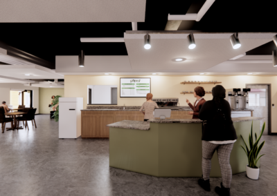 Jitters Tenant design - commercial architect and retail renovation