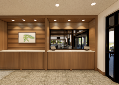 Elmwood Golf Course Clubhouse dining - country club hospitality renovation, Sioux Falls SD