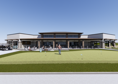 Elmwood Golf Course Clubhouse design - country club renovation and club development, Sioux Falls SD