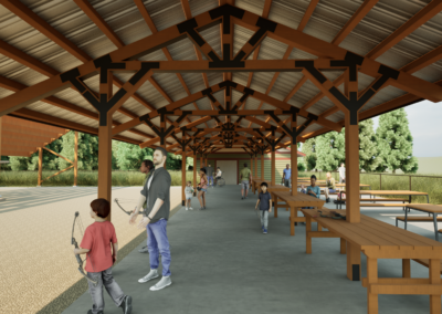 SD Game Fish Parks Outdoor Campus East Archery Expansion Phase 1 Sioux Falls South Dakota Stone Group Architects