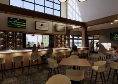 Brookings Country Club member experience design - private club renovation, Brookings South Dakota
