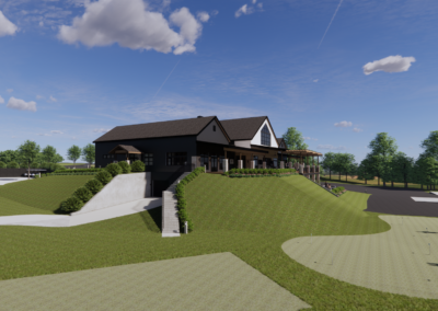 Brookings Country Club club development design - golf course clubhouse architecture, Brookings SD