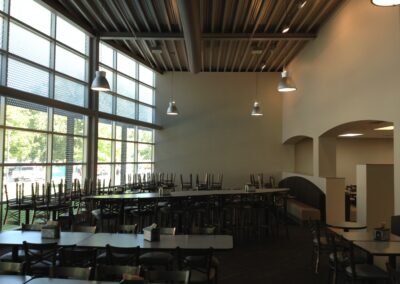 NDSU Dining Center project - university campus architecture, Fargo ND