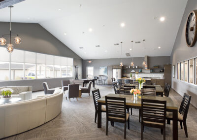 Graystone Apartments lobby interior - multi-family residential architecture, South Dakota