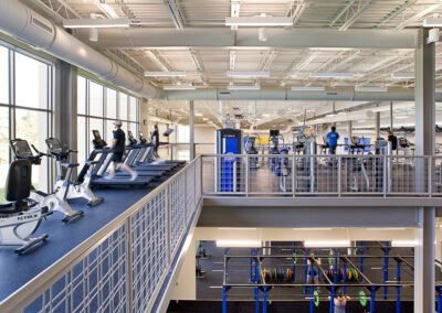 SDSU Wellness Center facility - university wellness and recreation design, South Dakota