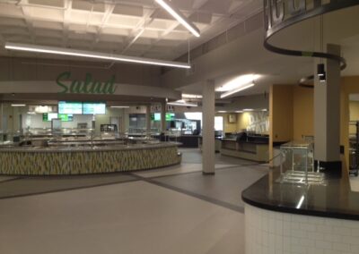 NDSU West Dining Center project - higher education renovation and dining design