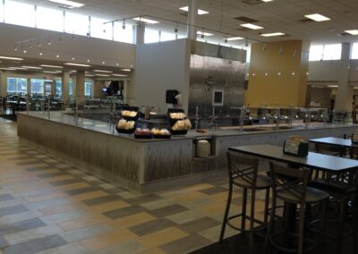 NDSU Dining Center expansion design - university food service architecture