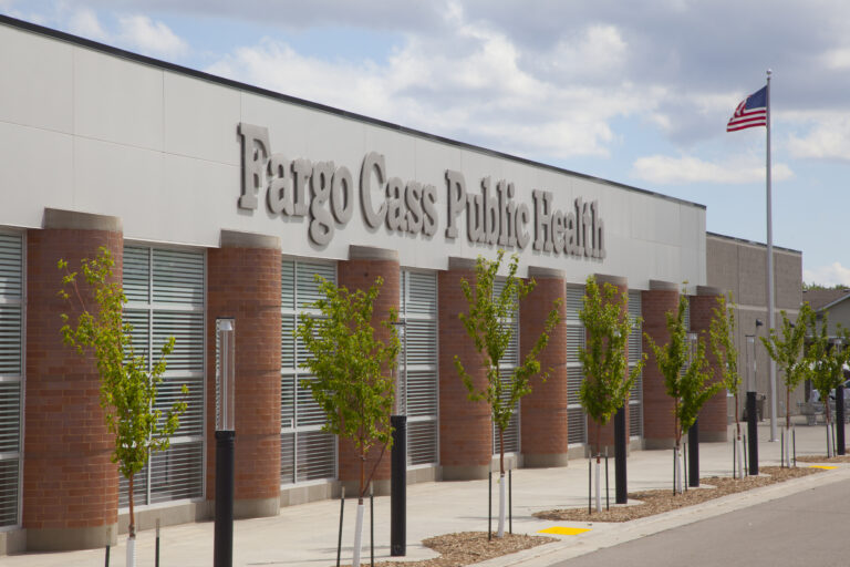 Fargo Cass Public Health facility exterior - healthcare architecture, Fargo North Dakota