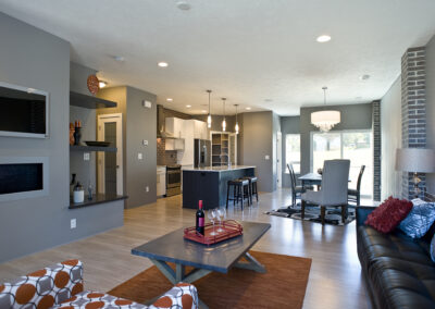 The Residence living area design - apartment complex design, Sioux Falls SD