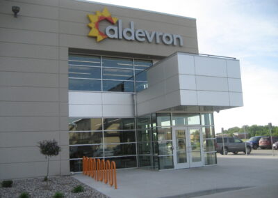 Aldevron research facility workspace - clinic renovation design, North Dakota