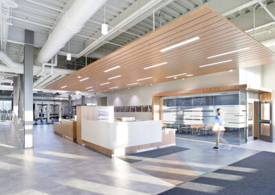 SDSU Wellness Center interior - campus recreation facility architecture, South Dakota
