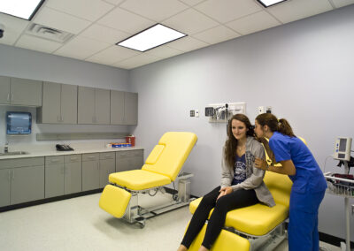 SDSU Clinical Learning Center - healthcare education facility design, Brookings South Dakota