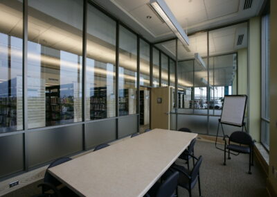 Fargo Public Library interior - library architecture and educational facility design, Fargo ND