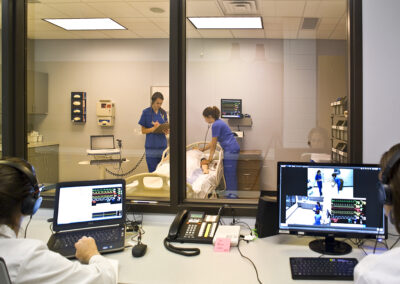 SDSU Clinical Learning facility - educational healthcare architecture, South Dakota