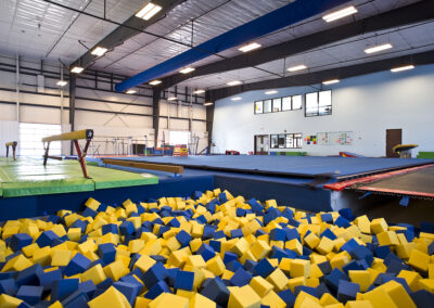 Wings Gymnastics - youth sports facility design, South Dakota