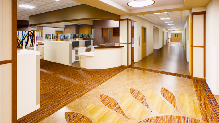 Colmery-O'Neil VA Medical Center interior - VA healthcare facility design, Topeka Kansas