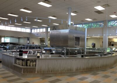 NDSU Dining Center expansion - university campus dining renovation, North Dakota