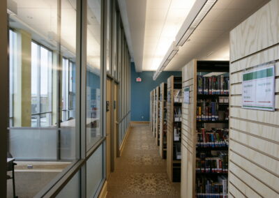 Dr. James Carlson Library - public library architecture and educational facility, Fargo ND