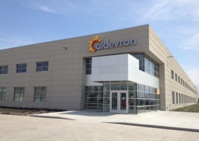 Aldevron laboratory facility exterior - medical facility design, Fargo ND