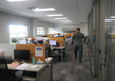 Aldevron biomedical building interior - medical office design, Fargo ND
