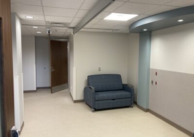 VA Wichita hospital privacy renovation - veterans healthcare design, Kansas