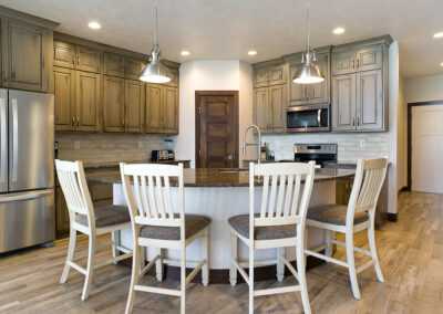 Bayside Condos condo interior - multi-family residential architecture, Iowa