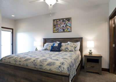 Bayside Condos bedroom design - housing community design, Iowa