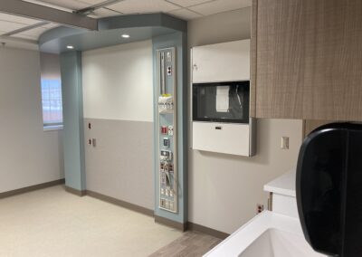 VA Wichita patient room renovation - VA medical center renovation, Kansas