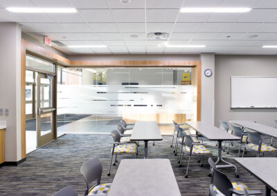 SDSU Wellness Center renovation - higher education recreation design, South Dakota