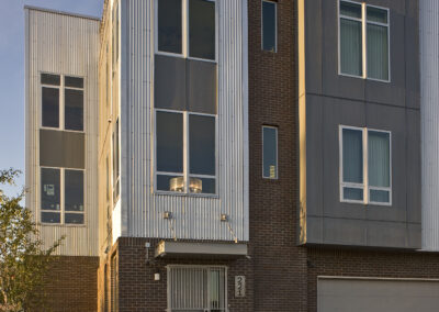 The Residence building facade - residential apartment design, Sioux Falls SD