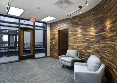 Three Fountains One interior - commercial building design, Sioux Falls SD