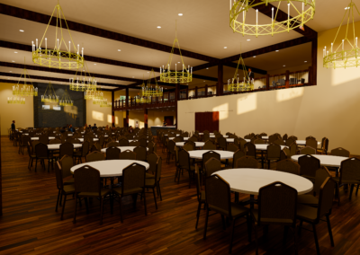 Humboldt Event Center rendering - commercial building design, South Dakota