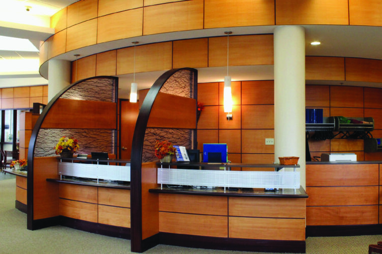 GI Labs addition and renovation interior - gastroenterology clinic design, Sioux City IA